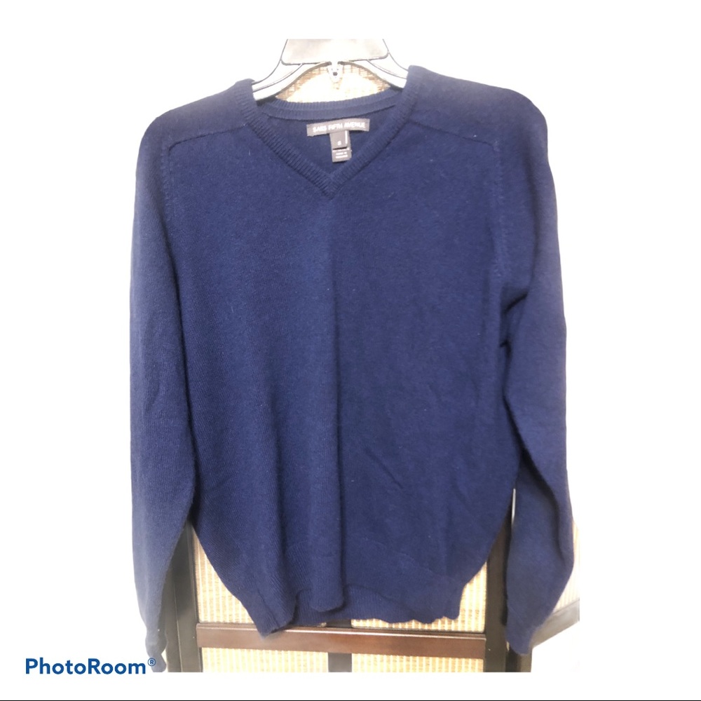 Cashmere blue sweater